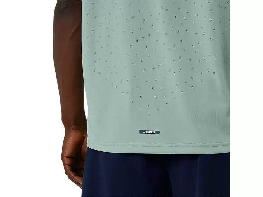 actibreeze jacquard kurzarm-oberteil