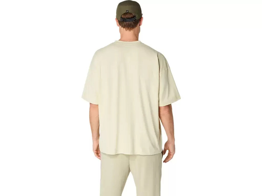 asics t-shirt mit stickerei „spiral relax