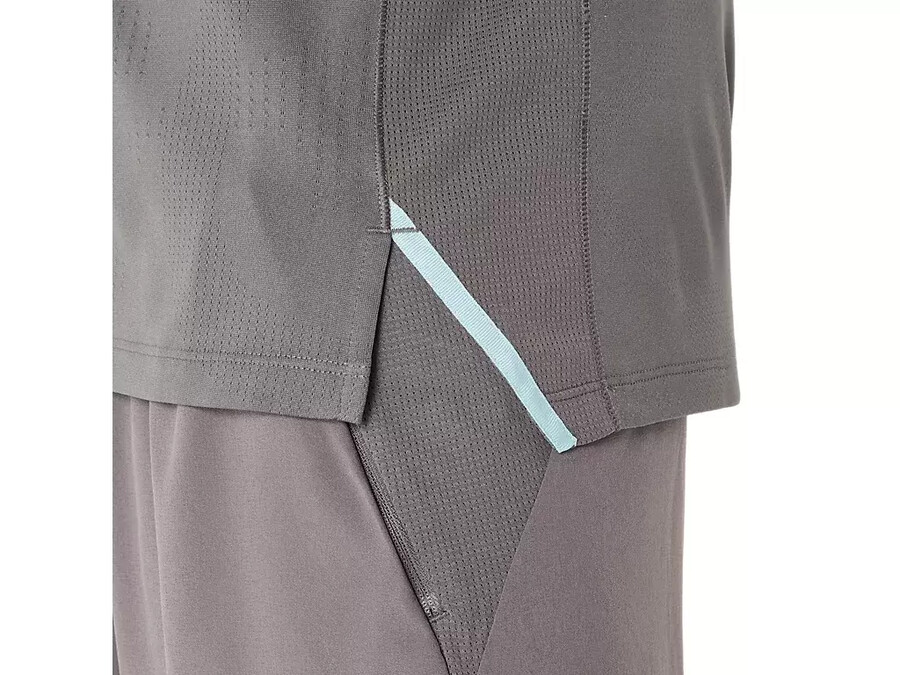 actibreeze jacquard kurzarm-oberteil