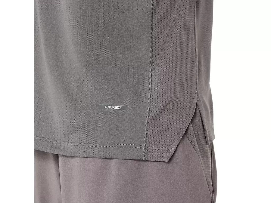 actibreeze jacquard kurzarm-oberteil