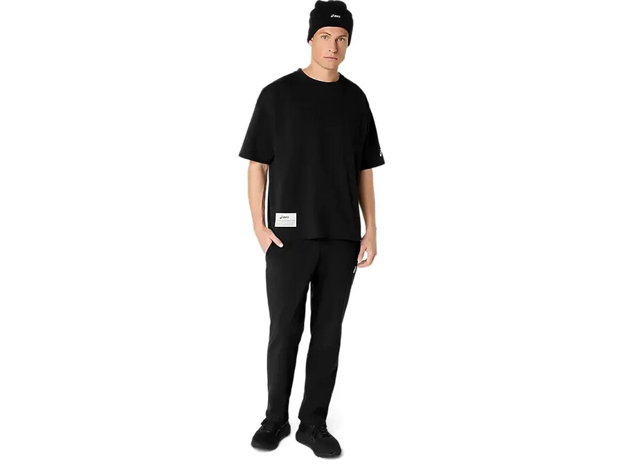 schweres lockeres t-shirt mit taschen
