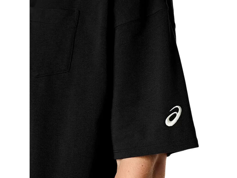 schweres lockeres t-shirt mit taschen