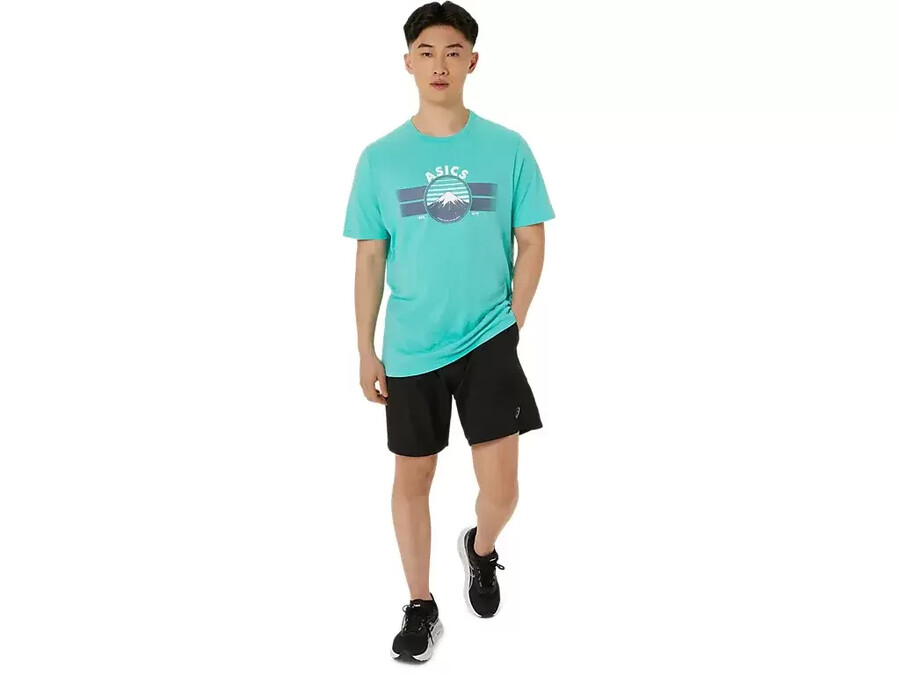 unisex asics est 1977 mountain t-shirt