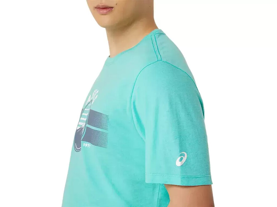 unisex asics est 1977 mountain t-shirt