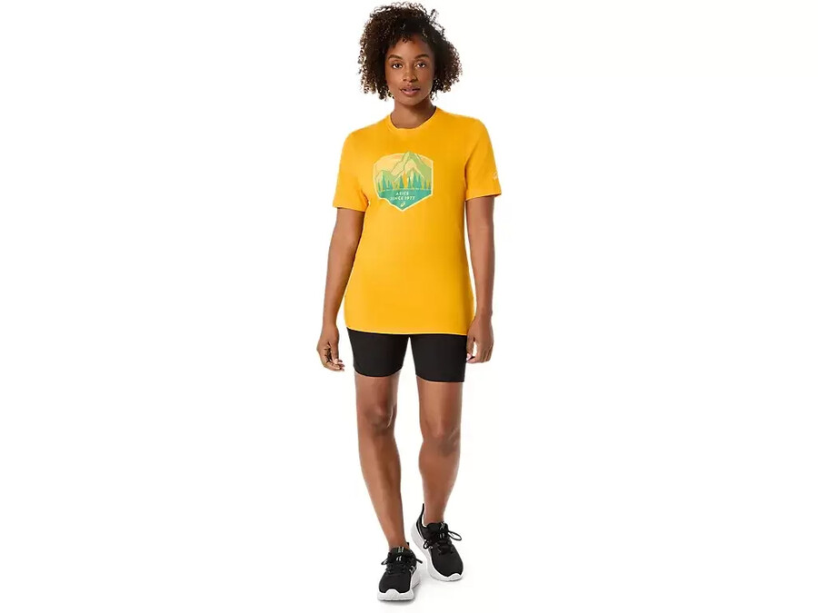 unisex asics trail t-shirt