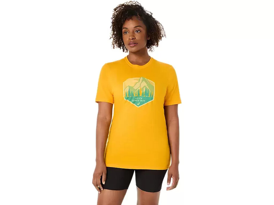 unisex asics trail t-shirt