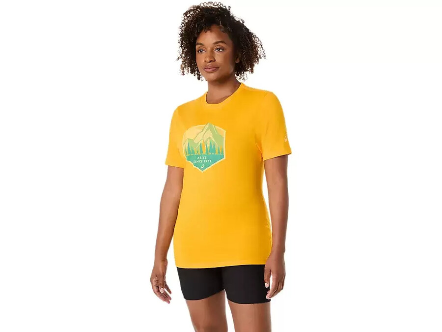 unisex asics trail t-shirt