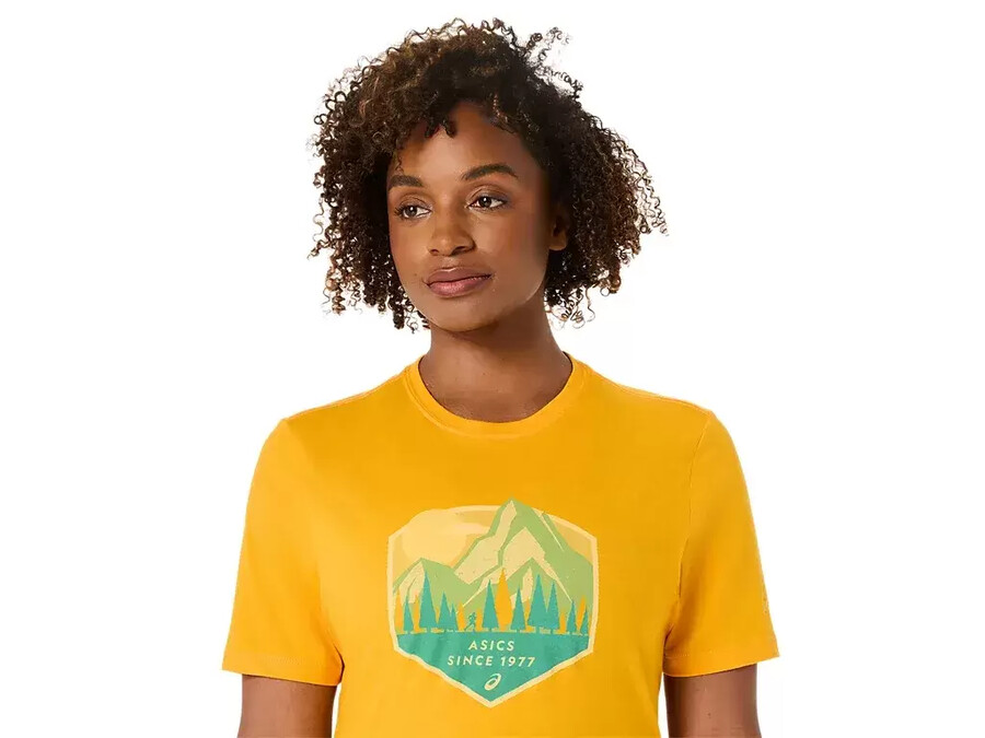 unisex asics trail t-shirt