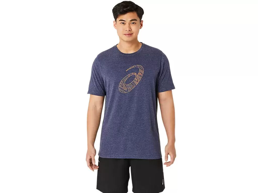 unisex asics spiral a fill t-shirt